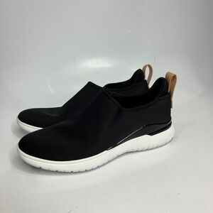 Rockport Total motion sport‎ slip on sneakers black womens size 6.5 cs classy